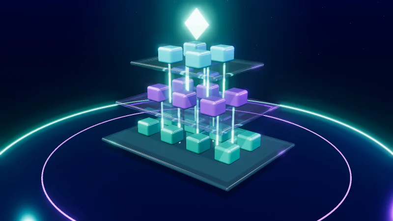 Enterprise architecture – 3D illustration