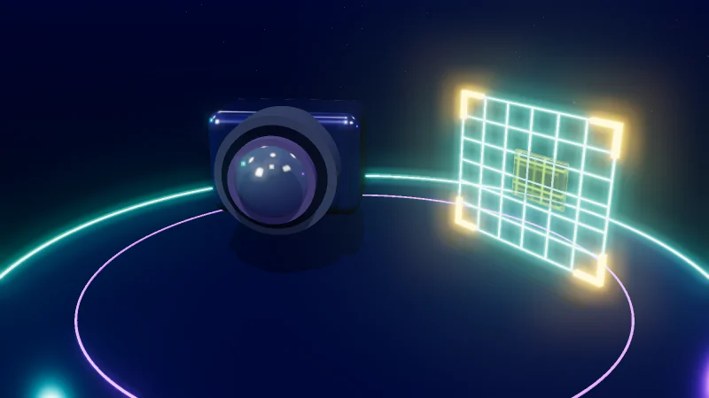 Industrial image processing – 3D illustration
